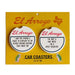 Spicy Disaster Car Coaster Set