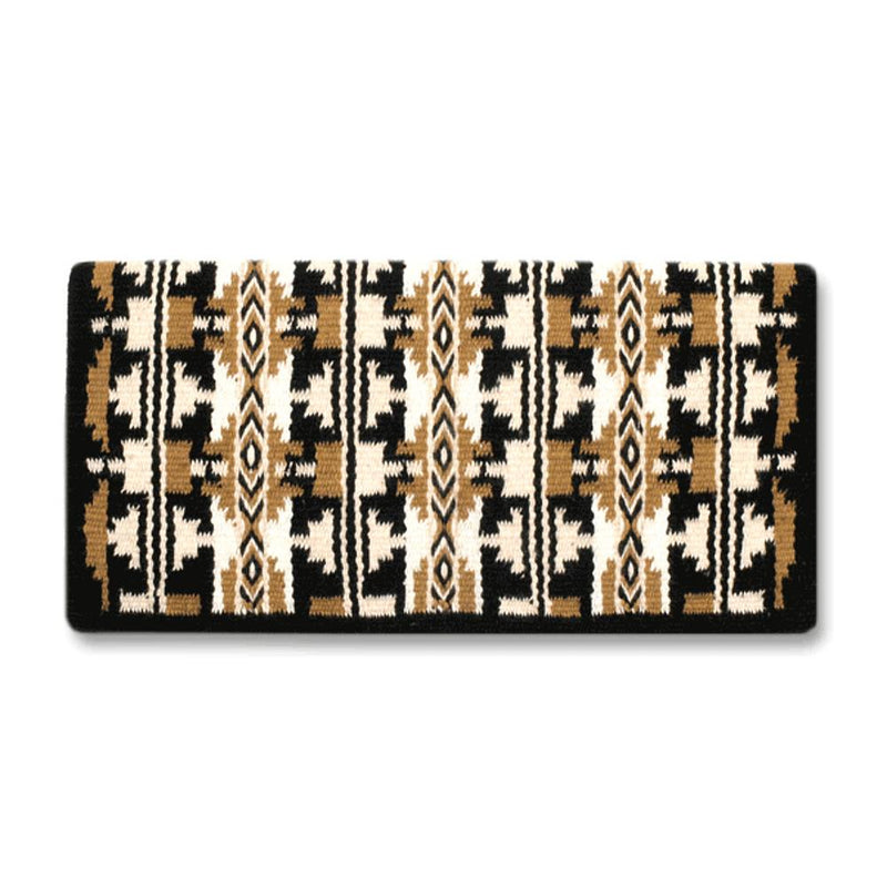 1464-4 Broken Arrow 38X34 NEW ZEALAND WOOL SADDLE BLANKET