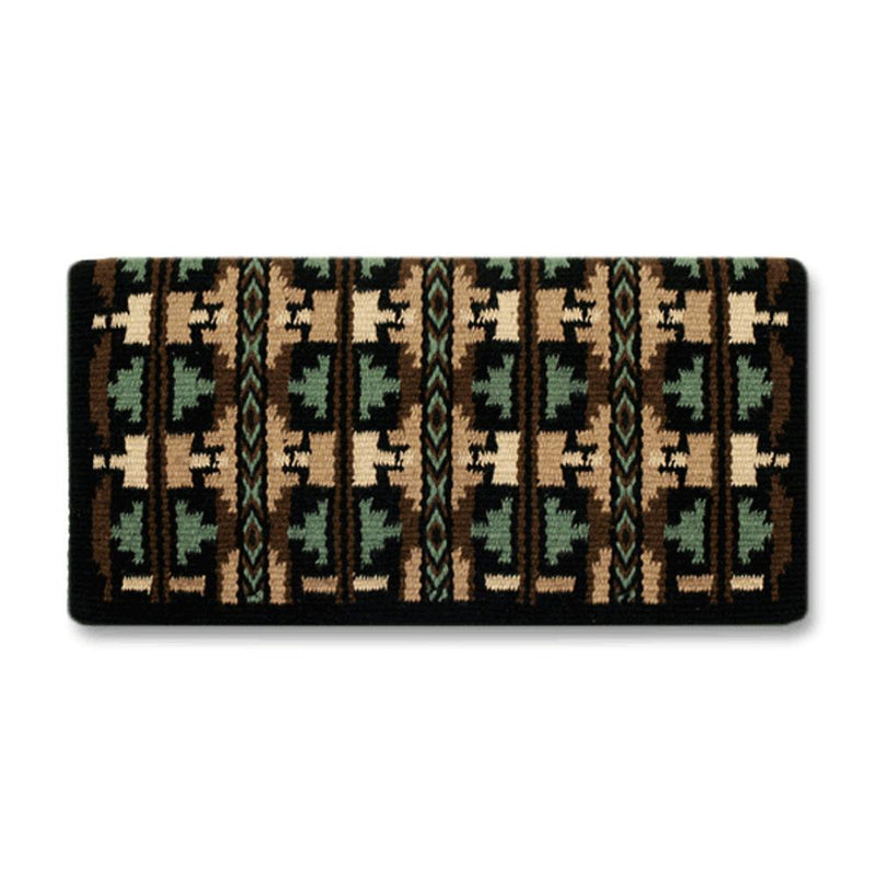 1464 2 Broken Arrow 38inX34in NEW ZEALAND WOOL SADDLE BLANKET