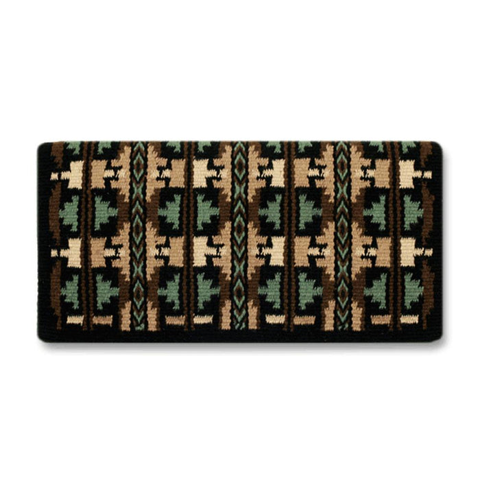 1464 2 Broken Arrow 38inX34in NEW ZEALAND WOOL SADDLE BLANKET