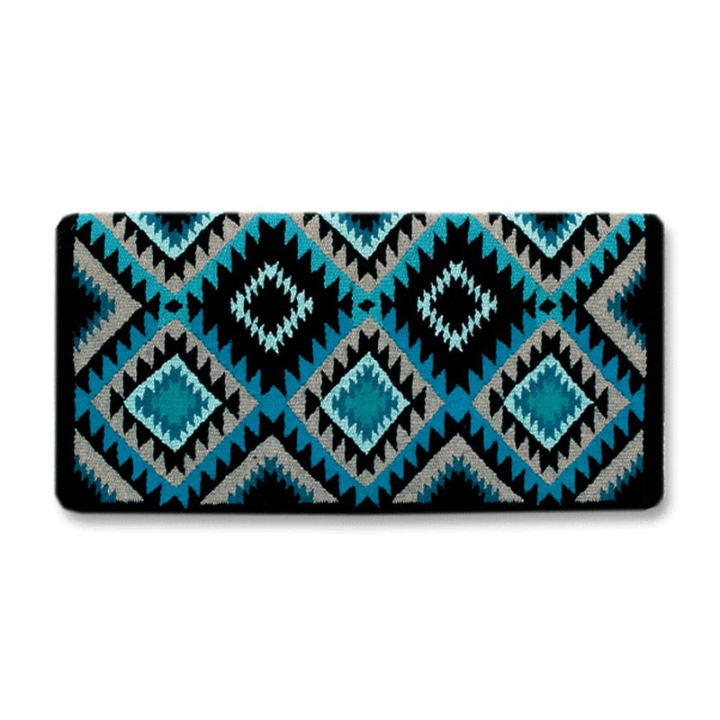 1467-3 Cactus Flower 40X34 NEW ZEALAND WOOL SADDLE BLANKET