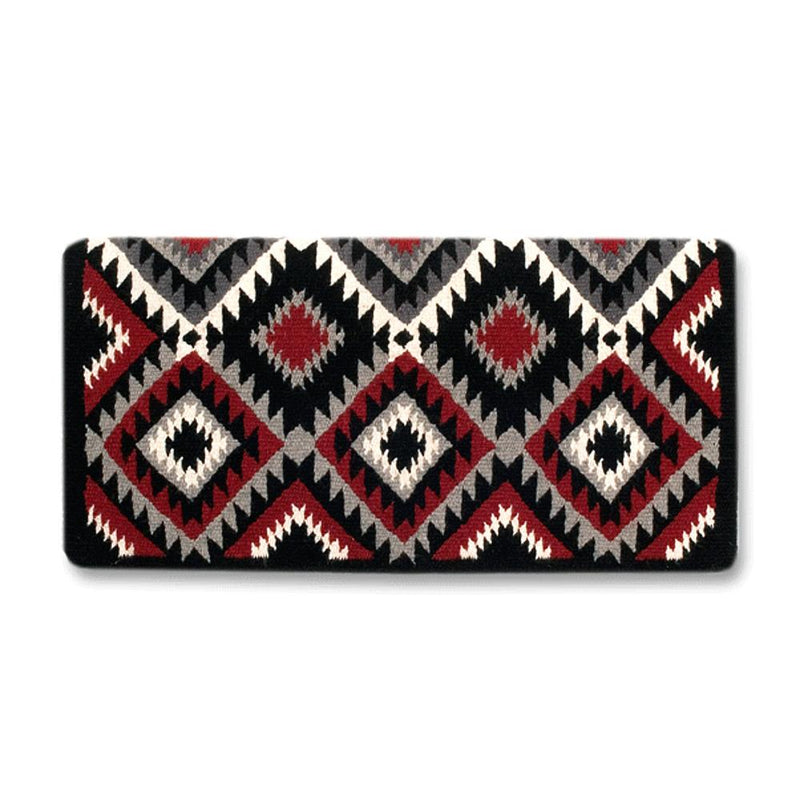 1467-5 Cactus Flower 40X34 NEW ZEALAND WOOL SADDLE BLANKET
