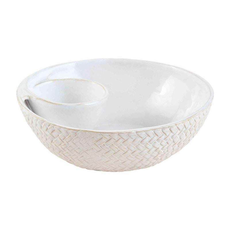 Mud Pie Textured Chip and Dip Set