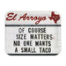 Size Matters Party Plates