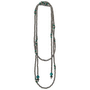 Navajo Pearl Long Lariat Necklace
