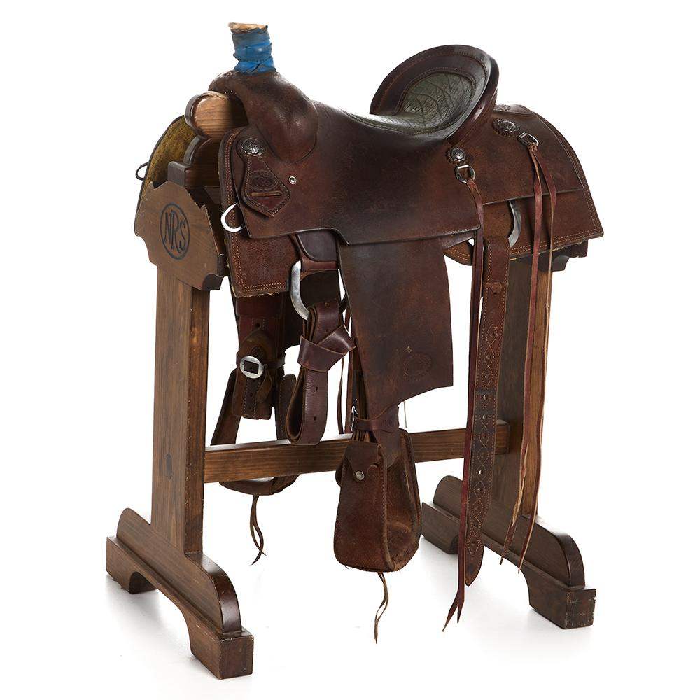 NRS Used 14.5in Competitor Series Team Roping Saddle