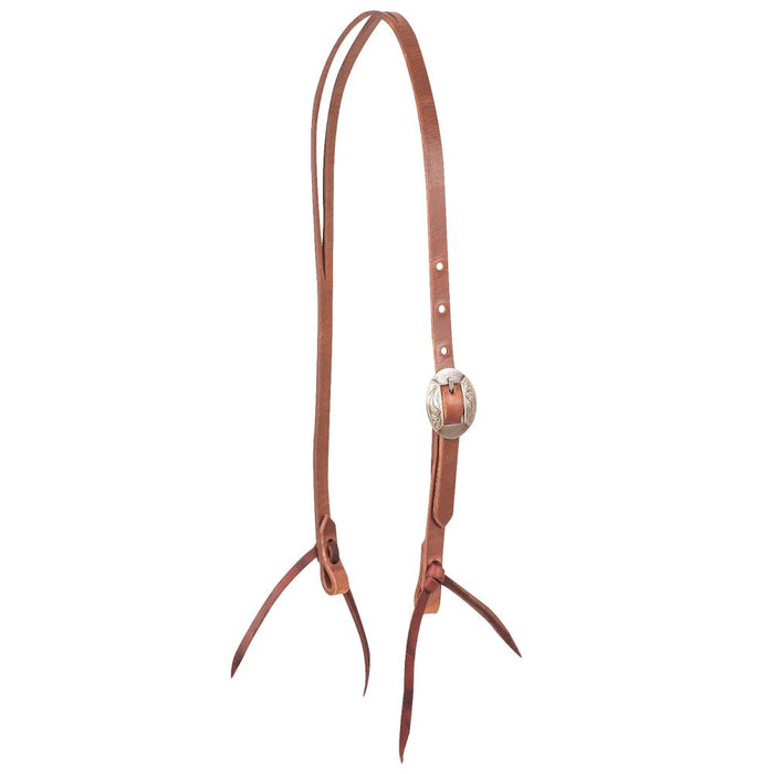 Canyon Buckle Harness Leather Split Ear Headstall