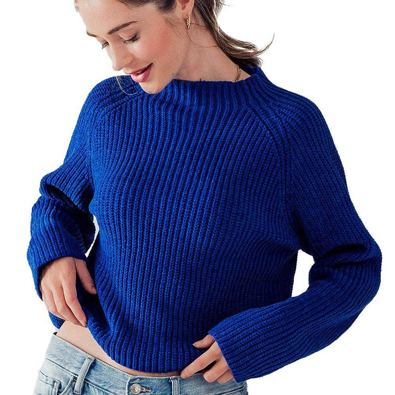 Trend:Notes Women's Royal Cozy Soft Sweater