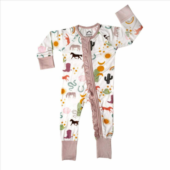 Emerson And Friends Wild and Free Bamboo Baby Pajamas