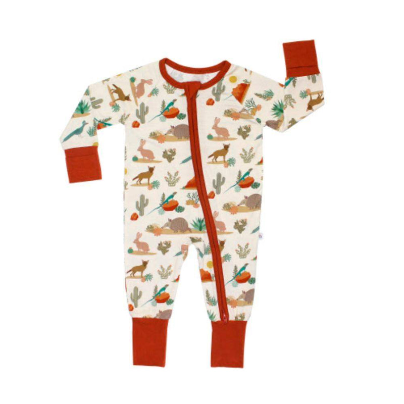 Emerson And Friends Desert Friends Western Bamboo Baby Pajamas