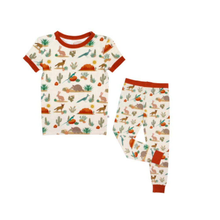 Desert Friends Western Bamboo Kids Pajamas
