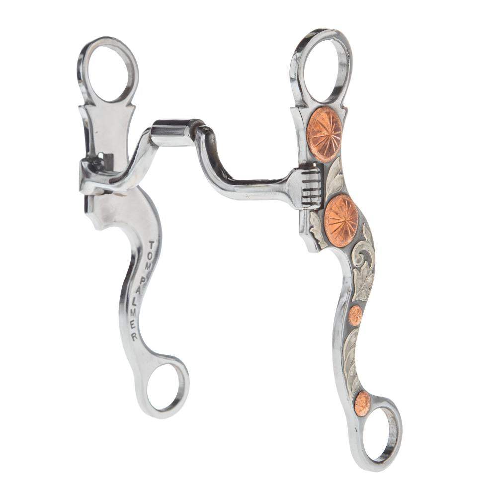 Palmer Bits Spurs Myler Port Calvary Shank Bit