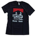 Southern Fried Designs Women's Blowin Smoke Black Tee