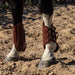Large Leather Splint Boots