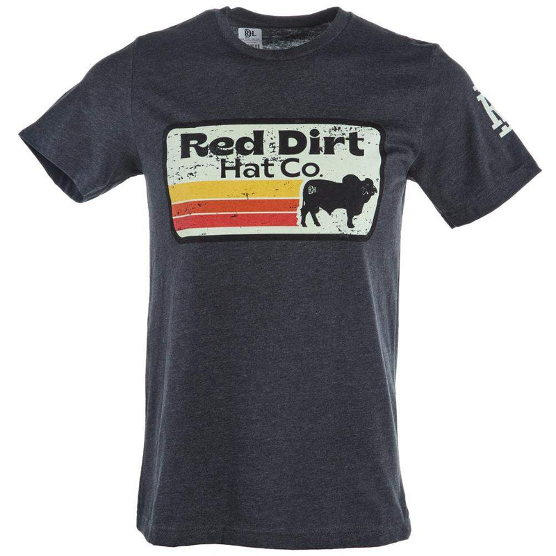 Red Dirt Hat Company Co Men's Pancho Grey Tee