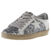 Paris Toddlers Silver Sparkle Shoes
