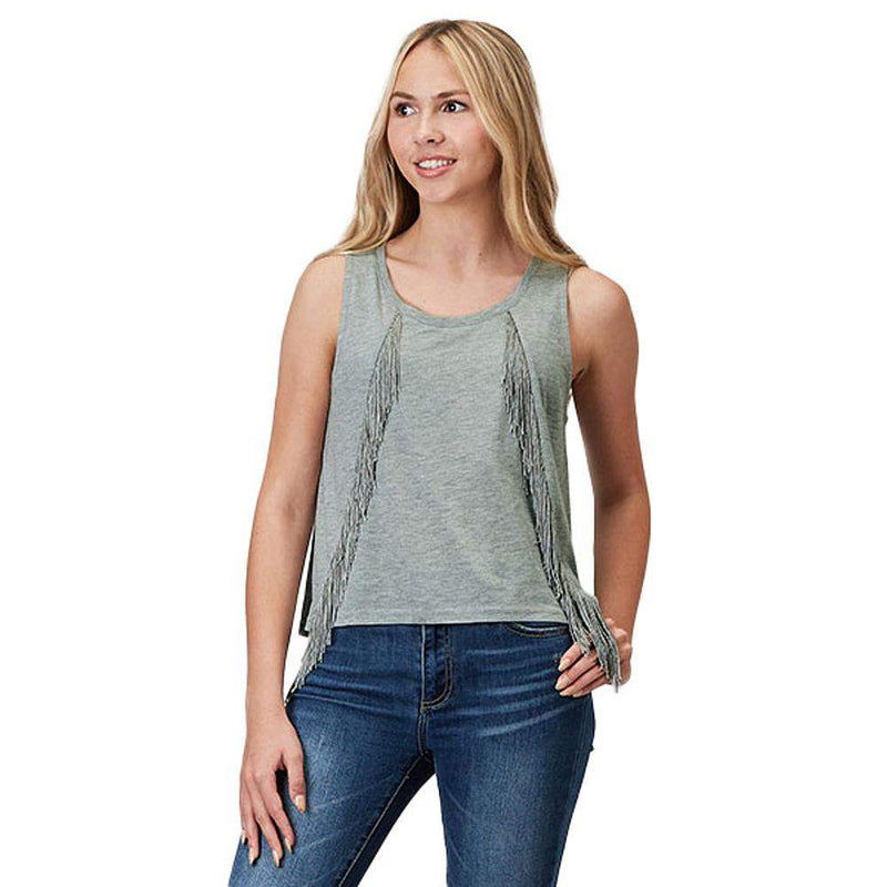 Roper Apparel Women's Grey Swing Tank
