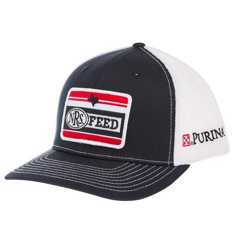 Feed Purina Navy and White Texas Cap