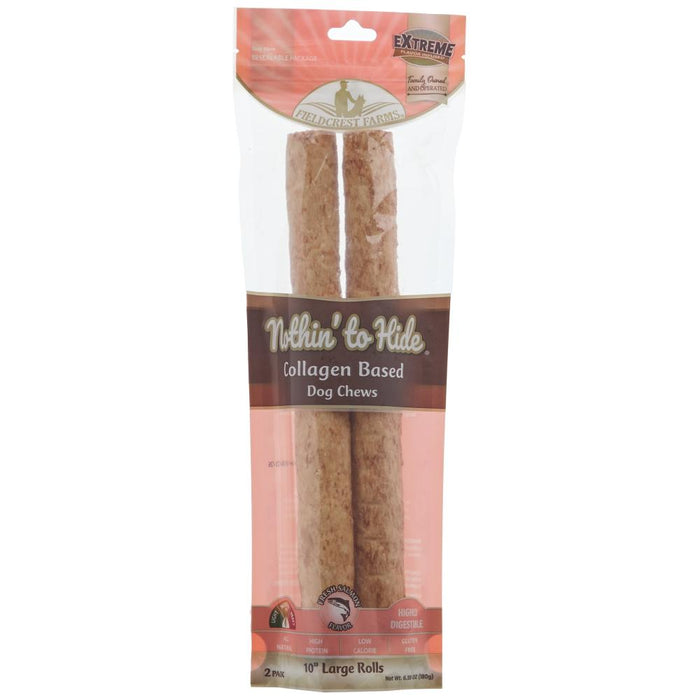Nothin` To Hide Salmon Rolls 10"