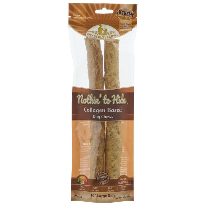 Nothin` To Hide Peanut Butter Rolls 10"