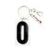 Marquee Letter O Keychain