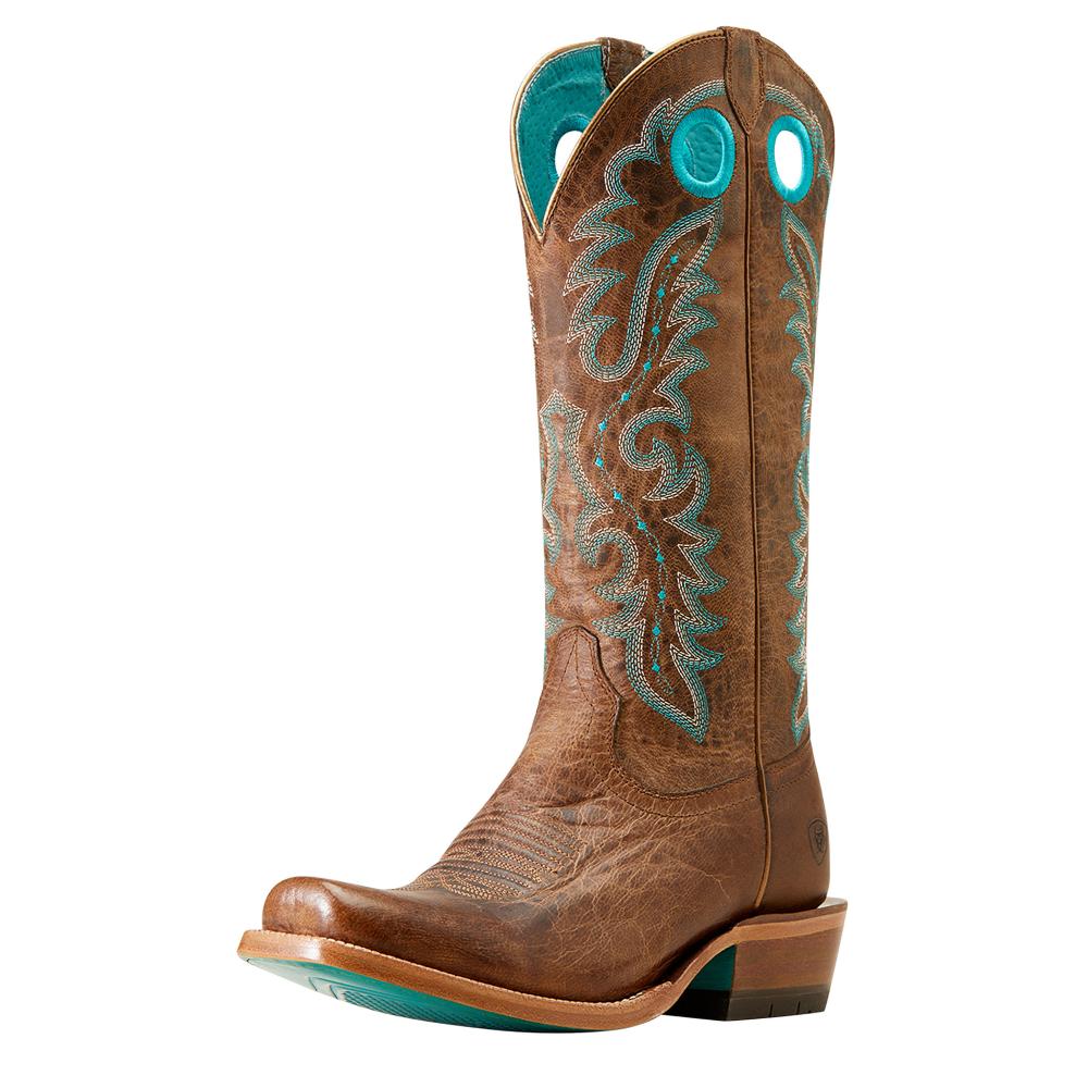 Ariat Womens Futurity Boon Pecan Brown 13 In Top Cowgirl Boot