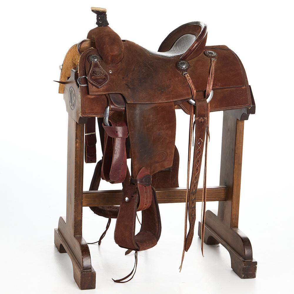 NRS Used 14.5in Competitor Series Team Roping Saddle