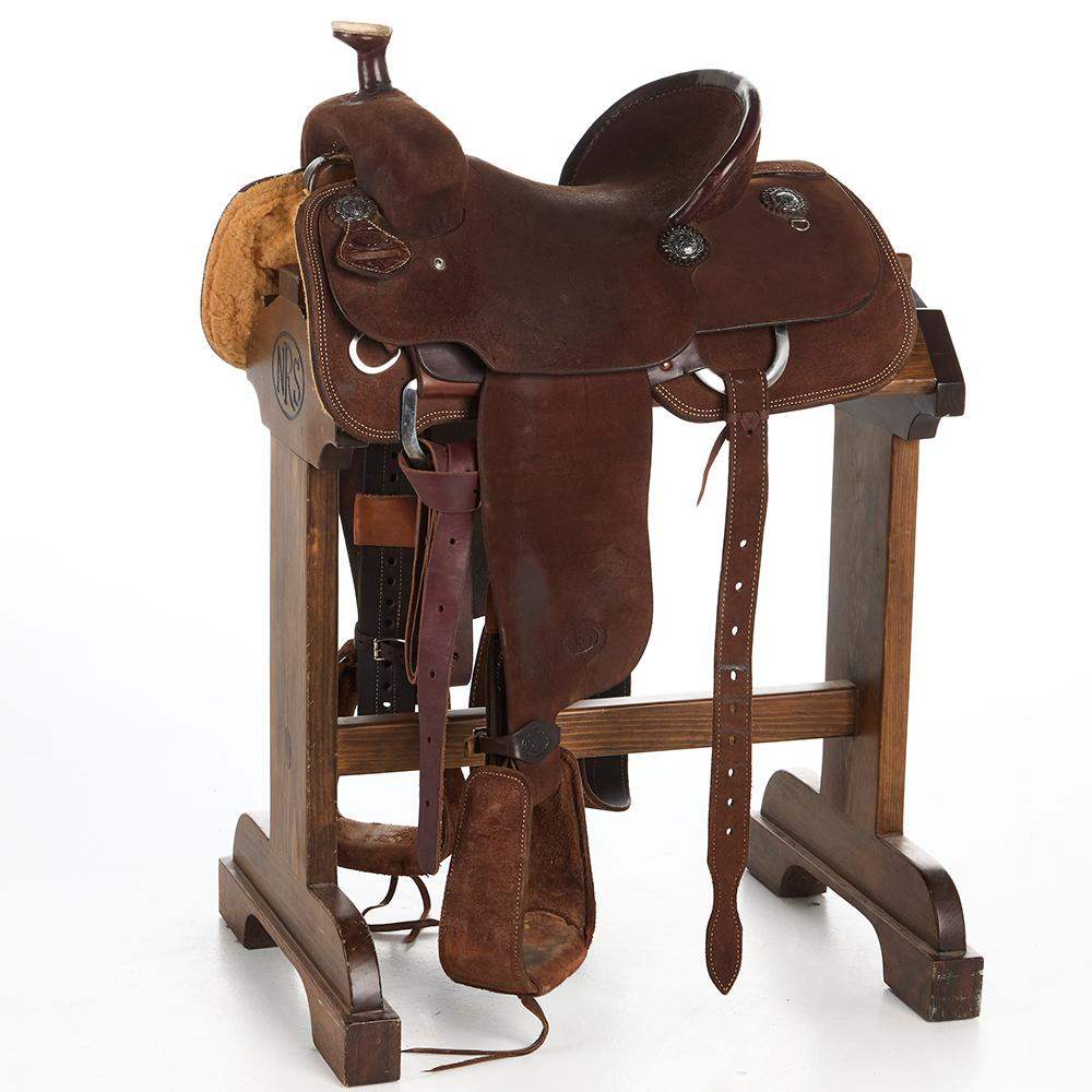 NRS Used 14in Competitor Series Team Roping Saddle