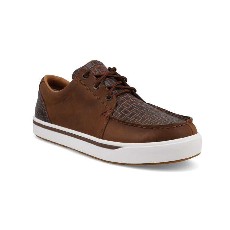 Men`s Bison Dark Chocolate Kick Casual Shoe