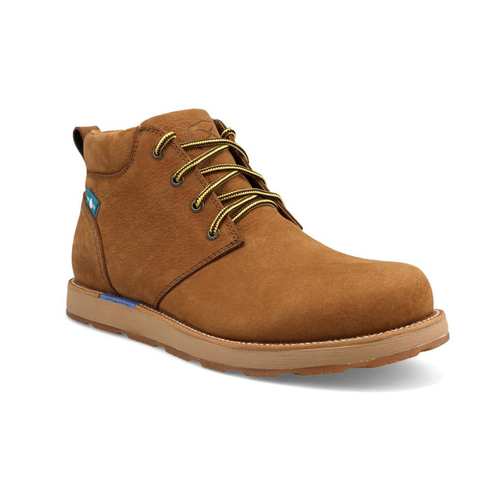 Men`s Tobacco Brown 6in CellStretch Wedge Sole Casual