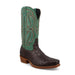 Mens Reserve Tobacco Full Quill Ostrich Vamp 13in Jade Top