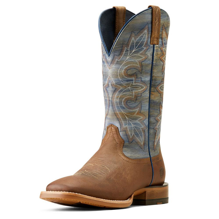 Mens Standout Loco Brown Cowboy Boot