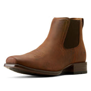 Mens Booker Ultra Rough Tan Square Toe Boot