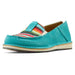 Womens Cruiser Teal Suede Casual