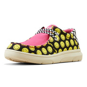 Kids Hilo Hot Pink All Smiles Casual Shoe
