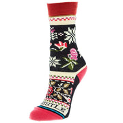 Ladies Mistling Toes Casual Mid Cushion Crew Sock