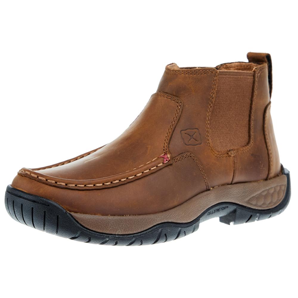 Twisted X Women`s All Around 4In Chelsea Pecan Work Boot