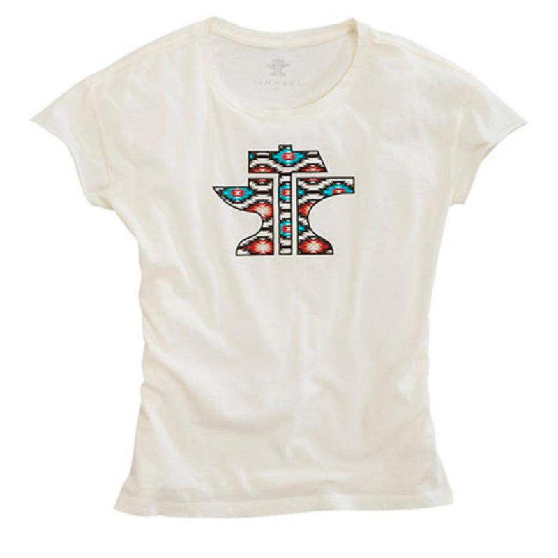 Tin Haul Women's White Anvil Graphic Tee