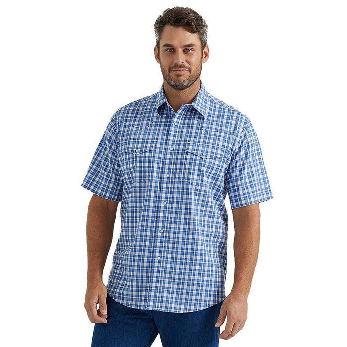 Men's Wrinkle Resist Western Snap Shirt