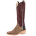Women`s Ride Ready Eastwood Camel Vamp 15In Antique Red Top Cowgirl Boot
