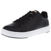 Women`s Detroit Black Leather Sneaker