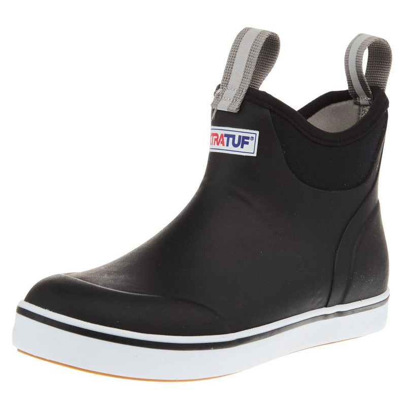 Women`s Black 6In Ankle Deck Boot