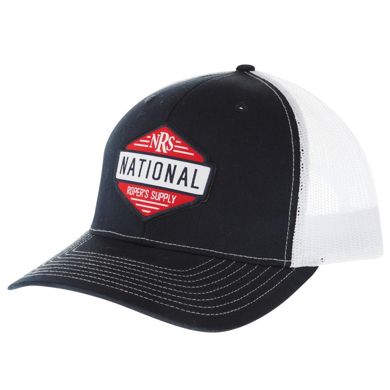 Navy and White Logo Cap