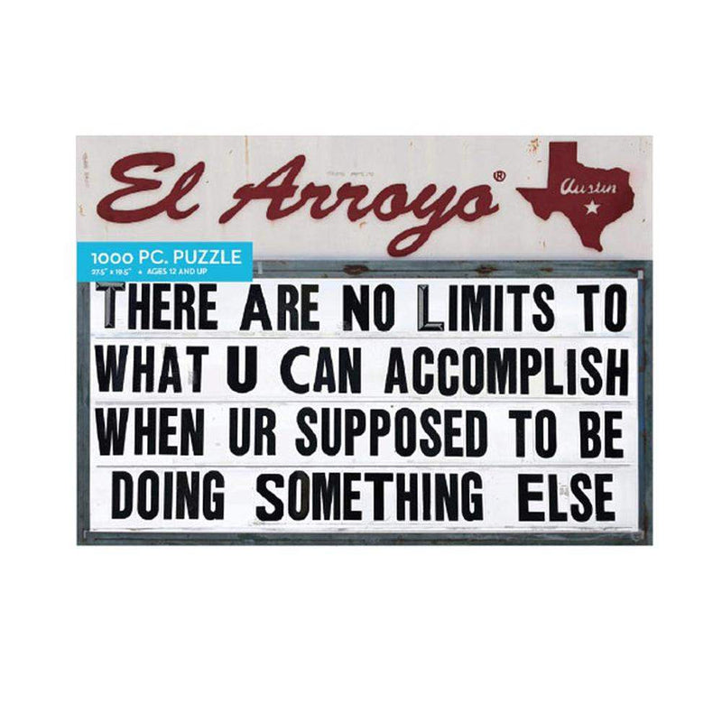 El Arroyo No Limits Puzzle