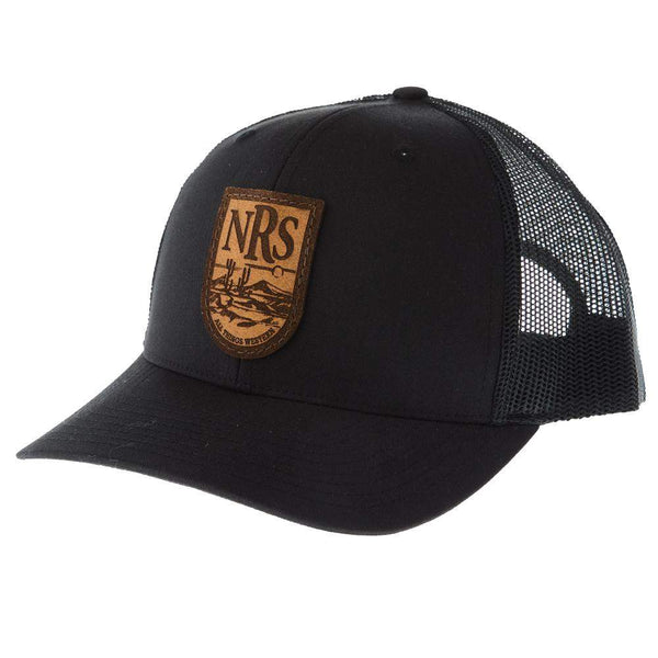 NRS Ranch Black Laser Patch Cap
