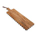 Mud Pie Long Bistro Checked Edge Board