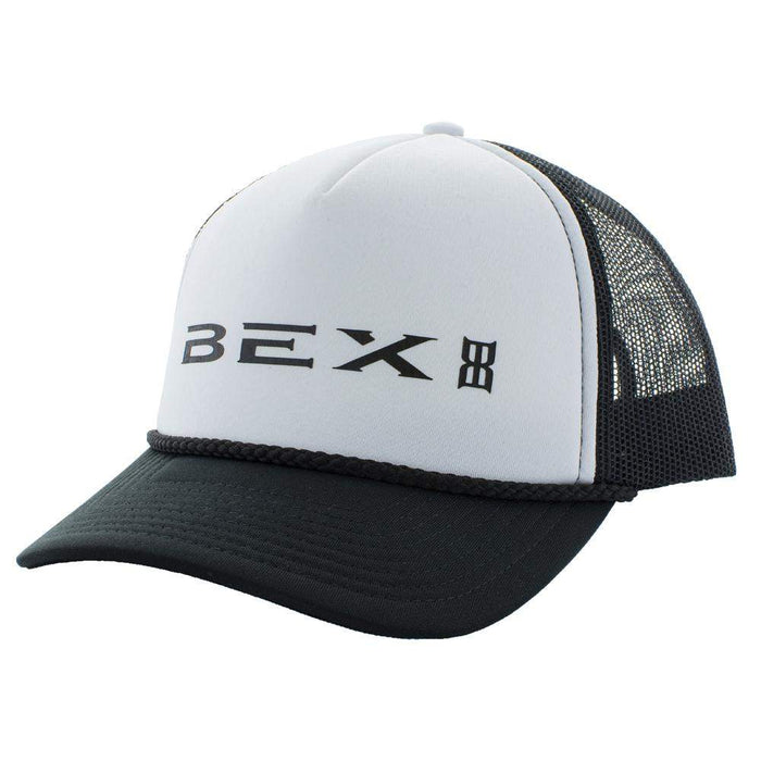 Bex Mens White and Black Cap
