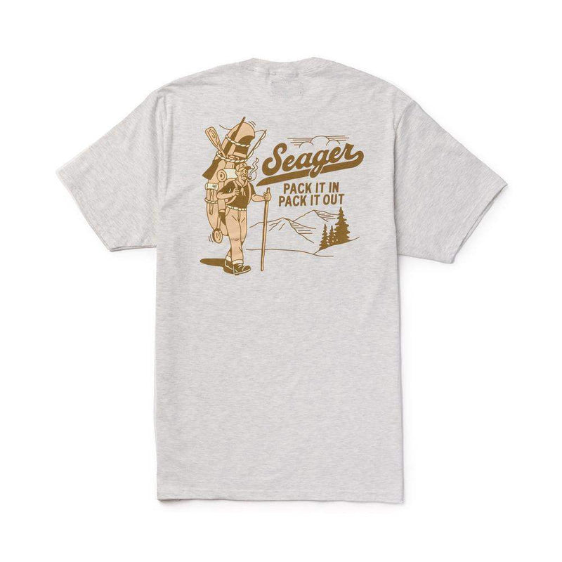 Seager Inc Mens Papaw Oatmeal Tee