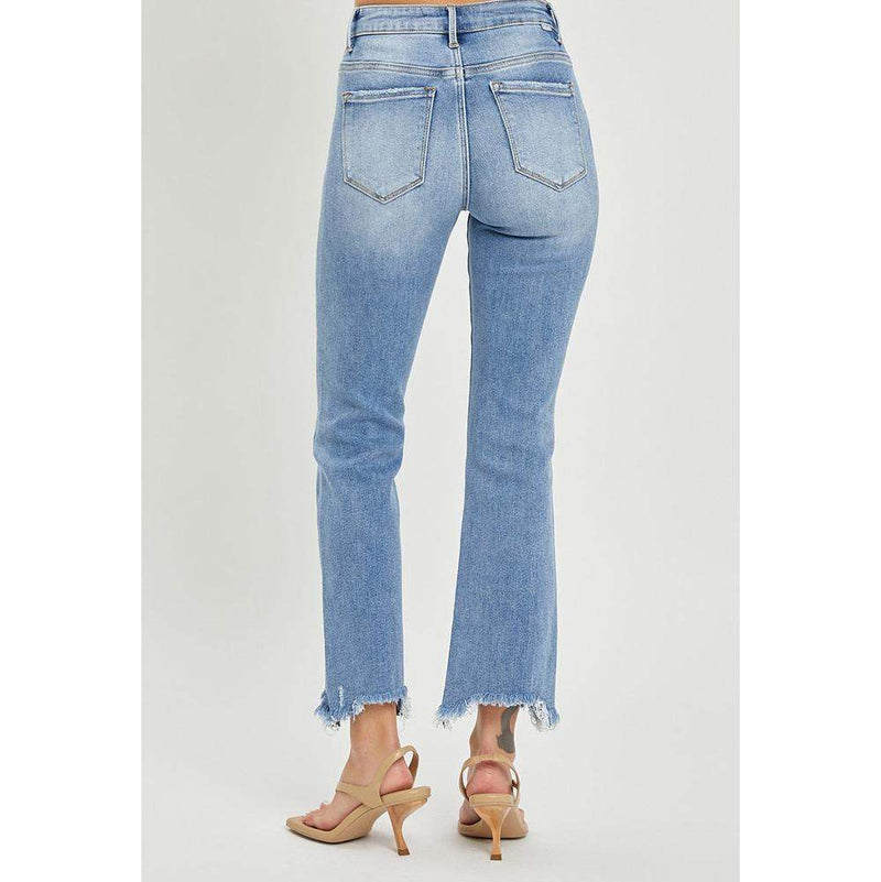 Womens Medium High Rise Jean
