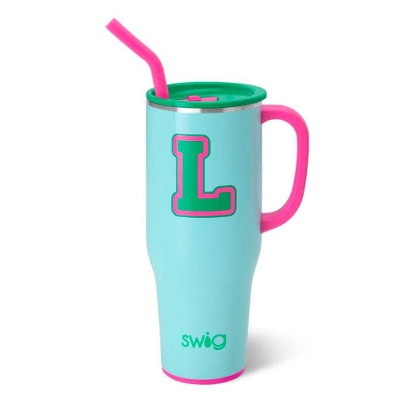 Swig Prep Rally Initial L 40 oz. Mega Mug